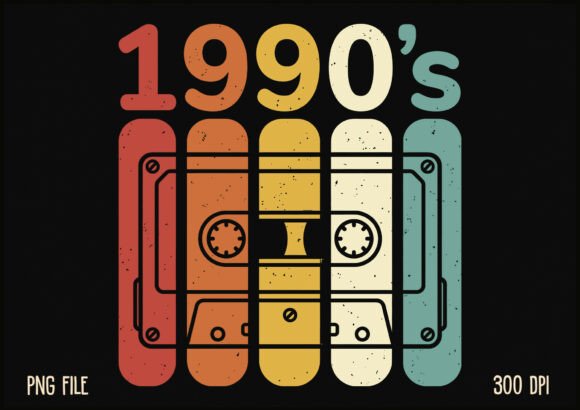 Download 1990s Retro Cassette Tape Shirt - 90s Collection