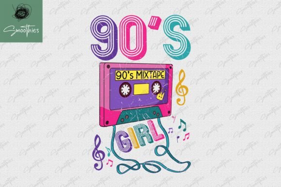 Download 90s Girl Retro Vintage Old Cassette PNG - 90s Collection