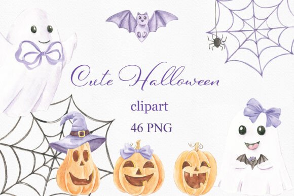 Download Cute Purple Halloween Clipart, Pumpkin - Pumpkin Collection