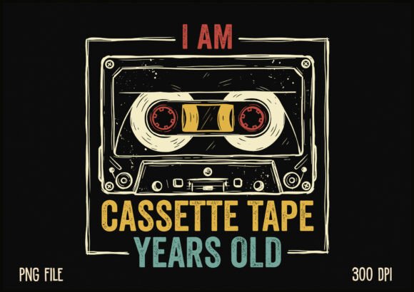 Download I Am Cassette Tape Years Old 90s Shirt - 90s Collection