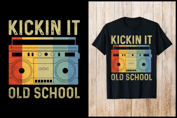 Download Kickin IT Old School 90s Retro T-Shirt - 90s Collection